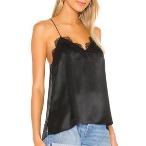 Cami NYC - The Racer Charmeuse in Black